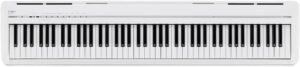 Kawai ES120 digital piano with 88 weighted keys, advanced sound engine, and Bluetooth connectivity, perfect for home practice and live performances