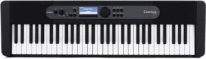 Casio LK-S450 portable keyboard with 61 light-up keys, built-in speakers, and a variety of sounds, perfect for beginners and learning musicians