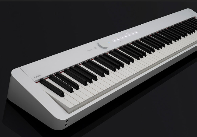 Selection of Casio keyboards featuring a variety of sizes, light-up keys, and built-in learning features, ideal for beginners and experienced musicians.