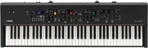 Yamaha CP73 stage piano with 73 weighted keys, advanced sound engine, and compact design, perfect for live performances and studio use.