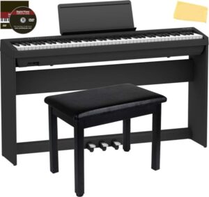 Roland FP-30X digital piano with 88 weighted keys, powerful built-in speakers, and Bluetooth connectivity, ideal for home practice and live performances