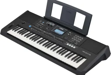 Collection of Yamaha 61-key keyboards featuring touch-sensitive keys, built-in speakers, and compact designs, ideal for beginners and hobbyists